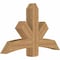 Ekena Millwork Alberta Smooth Timber Gable Bracket, Western Red Cedar, 48"W x 30"H x 5 1/2"D x 5 1/2"F, 15/12 Pitch GBW048X30X0606ALB00SWR - alternate 2